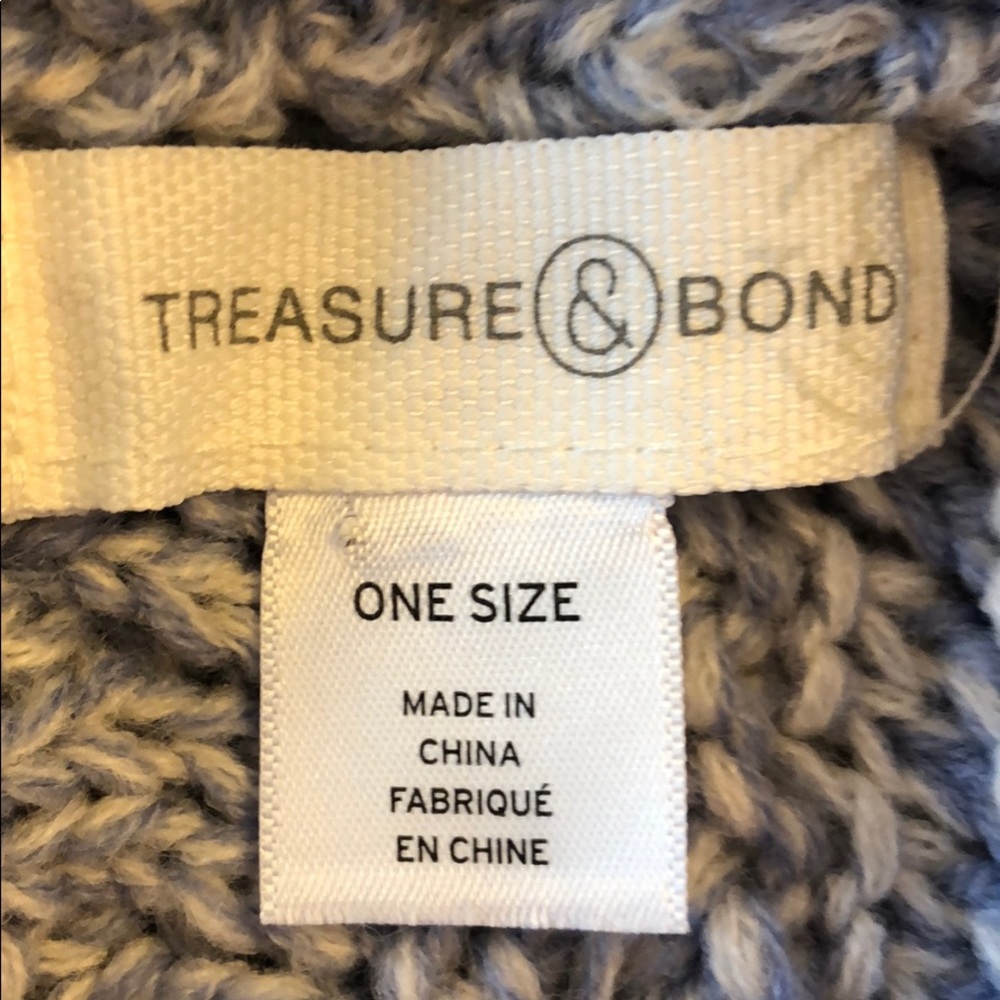 Treasure & Bond lavenders winter knit hat - Picture 3 of 3